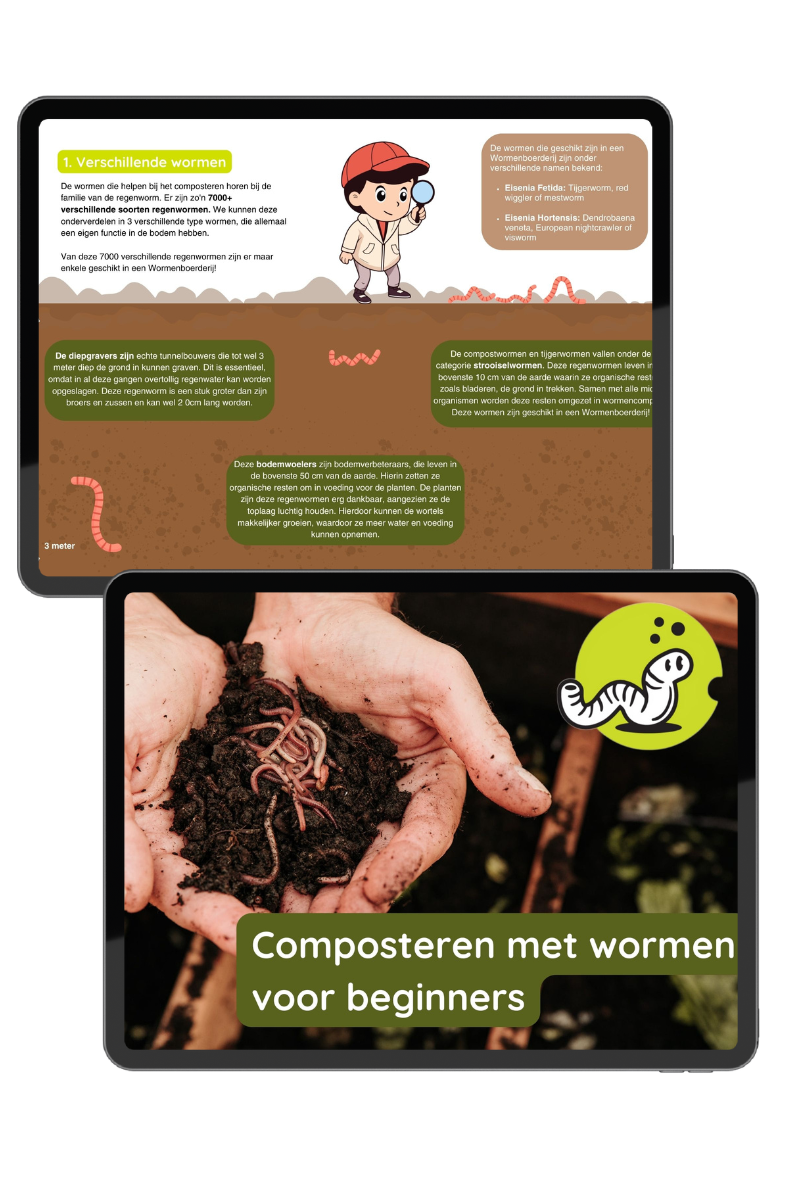 Composteren met wormen voor beginners productfoto Wormenboerderij