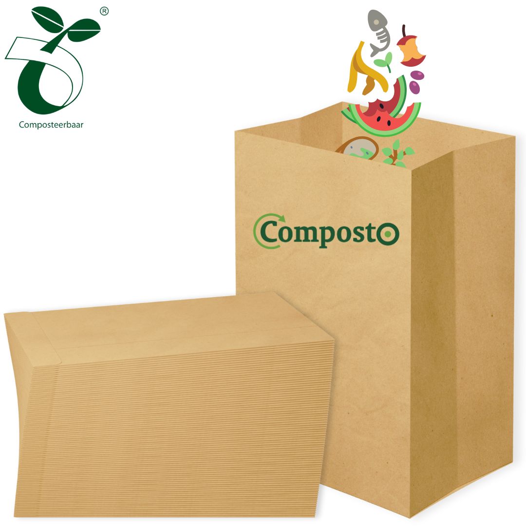 Composto composteerbare zakken GFT 10 liter